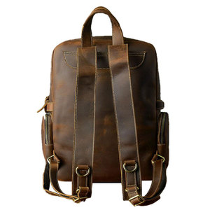 Mochila de Cuero Multifuncional Hecha de Cuero Genuino, Fabricada Profesionalmente, Totalmente Impermeable - Product Image 2