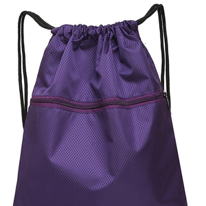 2026 New Fashion Cloth Drawstring Bag Casual Sport Bags Large Capacity Waterproof <b>Backpack</b> for Outdoor Solid Color - Product Image 4