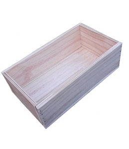 Cajas de regalo de joyería de almacenamiento personalizado de madera maciza y bambú Forma rectangular Relieve y estampado Impresión manejada para té - Product Image 2