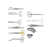 Ensemble d'instruments de blepharoplastie de qualité supérieure, instruments de chirurgie des paupières doubles, kit de chirurgie plastique ophtalmique en acier inoxydable