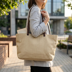 Bolsas de Tela de Algodón Personalizadas al por Mayor, Bolsas de Tela en Blanco para Impresión |   Bolsas de Compras Reutilizables Ecológicas de Fabricación India - Product Image 2