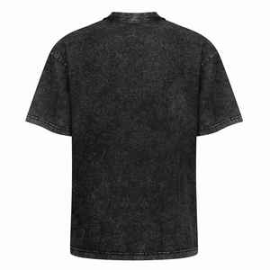 เสื้อยืดดีไซน์เนอร์คุณภาพสูงสำหรับผู้หญิง เนื้อผ้าคอตตอนหรูหรา 300GSM พิมพ์โลโก้แบรนด์ตามสั่ง เสื้อยืดดีไซน์เนอร์คุณภาพสูง - Product Image 4