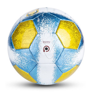 Ballon de football de qualité supérieure, couleur unie, prix bas, léger, fabriqué en usine, cousu à la machine - Product Image 2