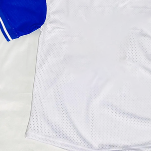 Custom ZPB Unisex Embroidered White Pullover <b>Baseball</b> Jersey Blue Sleeves Breathable HBCU Greek Sorority & Fraternity Apparel - Product Image 4