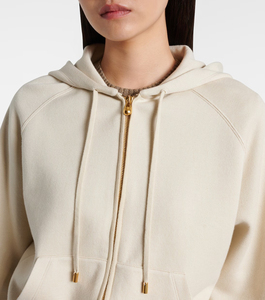 Sudadera con capucha y cremallera personalizada para mujer, 100% algodón, de alto gramaje, informal, para primavera/otoño/invierno, ropa deportiva, ODM, logotipo frontal, transpirable - Product Image 6