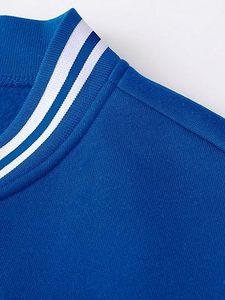 Retro American Varsity <b>Jacket</b> – Premium Letterman Style Outerwear with Comfortable Fit <b>Warm</b> Inner Lining, Trendy Streetwear for - Product Image 4