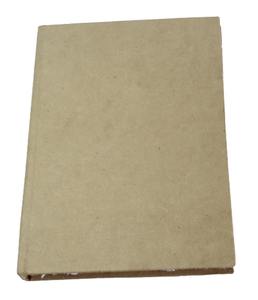 Cuaderno de Tapa Dura de Fibra de Cáñamo, Papel Reciclado de Algodón Hecho a Mano con Bordes Naturales - Product Image 1