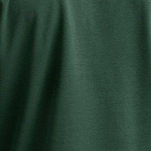 Camiseta de Manga Corta para Hombre, Color Verde Sólido, 100% Algodón, Cuello Redondo, Corte Regular, Estilo Casual, Tejido Jersey, Tinte Liso - Product Image 4