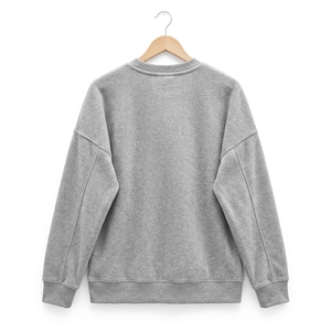 Sweat-shirt en polaire brossée pour femme, super doux, décontracté, chaud, pull-over, OEM, ODM, vente en gros, usine, logo personnalisé, faible MOQ - Product Image 2