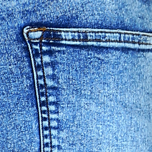 Jeans de Algodón de Alta Calidad para Hombre, Corte Slim, Cierre de Cremallera, Color Azul Lavado, Transpirables y Ecológicos para Otoño - Product Image 3