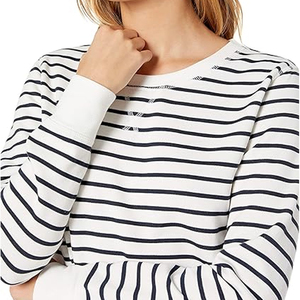 Sudadera de Forro Polar para Mujer, Talla Grande, Color Azul Marino, con Bolsillos, de Algodón Sostenible, para Gimnasio, Entrenamiento, Ropa Deportiva - Product Image 3
