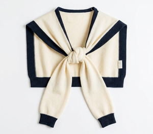 Chal de Moda para Mujer con Cierre de Nudo, Chal Tipo Capa para Uso Diario y Viajes, Bufanda de Punto Minimalista y Acogedora, Capa de Invierno OEM/ODM - Product Image 1