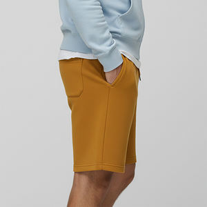 Short de jogging streetwear homme grande taille, 100% coton, séchage rapide, personnalisé avec logo imprimé, coupe oversize, style hip-hop. - Product Image 3