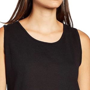 Débardeur sans manches pour femme, coupe ample, léger, respirant, décontracté, chemise basique d'été pour usage quotidien, fournisseur en gros OEM - Product Image 6