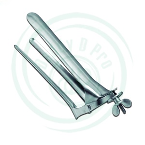 Equine Vaginal Speculums Farm Animals Polansky Animal Vaginal Speculum Stainless Steel <b>Veterinary</b> <b>Instruments</b> - Product Image 2