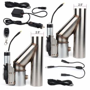 2005 2007 Audi per BMW One Kit telecomando 3.7L 2 pz 2.5 \ "elettrico Downpipe di scarico E-Cut valvola di sintonizzazione esaurita per - Product Image 1