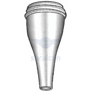 Spéculum auriculaire Gruber, diamètre 6,5 mm, rond, modèle Fig. Instrument d'examen otoscopique de précision 3-en-1 pour le canal auditif professionnel - Product Image 5