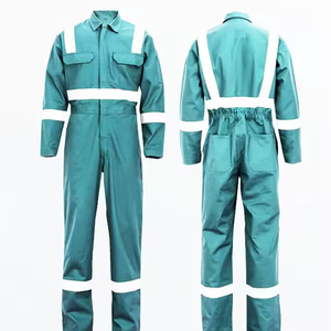 Wholesale OEM Service Factory Supply High Quality Gariox Apparel Hi Vis ANSI Class 2 <b>Waterproof</b> Safety Coverall Customized Logo - Product Image 1