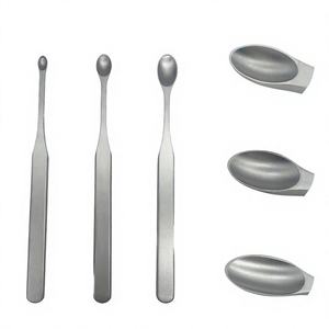 Cuillère Hatt ronde pour la coupe des ligaments, instrument orthopédique vétérinaire en acier pour l'arthroplastie excisionnelle de la tête et du cou de l'articulation fémorale, manuel, pour animaux de compagnie - Product Image 4