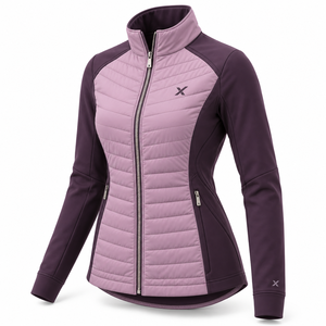Golfjacken, -westen und Golf-Layering-Bekleidung für Damen |   Lila Sechsfarbige Variationen |   OEM ODM Hersteller |   Sportlicher Stil | - Product Image 3