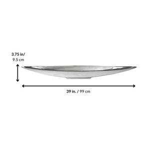 Bol à fruits moderne en aluminium, élégant plat décoratif en métal pour la décoration de maisons de luxe, les hôtels et les tables - Product Image 3