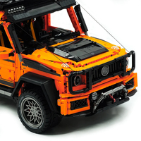 GULY 10642 MOC al Véhicule tout-terrain télécommandé, blocs de construction, modèle de voiture, briques, jouets pour garçons, coffret cadeau de Noël