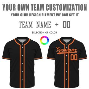 Uniforme de Béisbol al Por Mayor de Fábrica, Diseño Personalizado, Camiseta de Béisbol para Hombre, Jersey de Béisbol Personalizado con Botones al Frente - Product Image 5