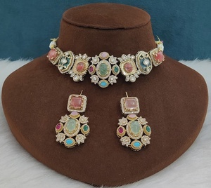Premium Quality Sabyasachi Inspired Necklace Set Beautiful Unique Design Suits All Outfits Ideal For Party Wear, <b>Weddings</b> - Product Image 1