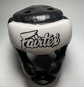 Protector de Cabeza de Doble Visera para MMA y Muay Thai, de Cuero Duradero de Alta Calidad, con Cierre de Gancho y Bucle, 7 Ventilaciones para Entrenamiento - Product Image 3