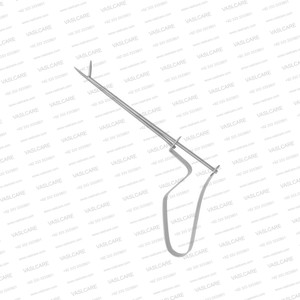 คีมคีบต่างวัตถุ Buck ขนาด 9.0 ซม. – คีมจับหูสแตนเลสสำหรับหู คอ จมูก – เครื่องมือผ่าตัดหูโดย Vaslcare - Product Image 1