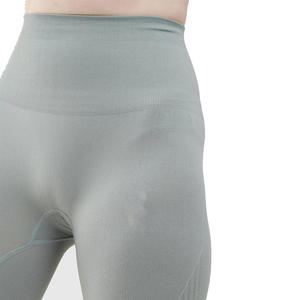Leggings Deportivos Personalizados, Simples, Sólidos, Sin Costuras, de Cintura Alta, Transpirables, para Entrenamiento, Yoga, Fitness, Gimnasio - Product Image 3