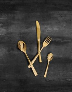 Ensemble de vaisselle dorée haut de gamme, couverts de table royaux pour hôtels, mariages, traiteurs, fournisseur en gros - Product Image 3