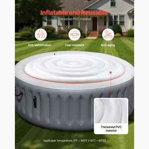 Copertura Isolante per Spa da 1,65 m, Impermeabile, Protezione per Vasca Idromassaggio Gonfiabile, Coperture e Avvolgitori per Piscina - Product Image 3