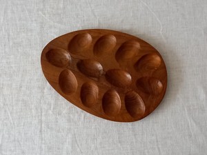 Handmade Lavie Creations <b>Eco</b>-Friendly Wooden <b>Egg</b> Holder Tray Storage Rack Dishwasher & Freezer Safe Kitchen Farmhouse Home Decor - Product Image 4