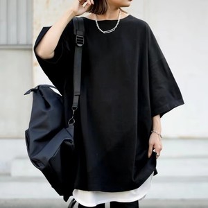 Crop top marron pour femme, manches courtes, col rond, coupe ajustée, tricoté en coton et élasthanne, décontracté, printemps-été, couleur unie - Product Image 4