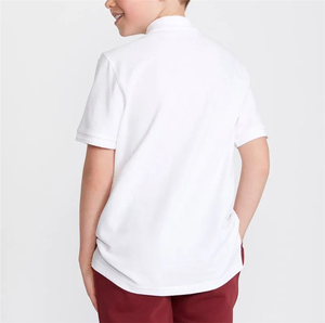Chemise polo unisexe 100% coton pour enfants d'âge scolaire, primaire et secondaire, uniforme scolaire - Product Image 2