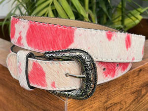 เข็มขัดหนังวัว & หนังวัวสำหรับผู้ชายและผู้หญิงดีไซน์หรูใหม่สำหรับ2025 - Product Image 4