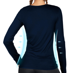 Traje de Baño de Manga Larga con Cuello Redondo, Secado Rápido y Ligero, el Más Vendido del 2026, para Mujer - Product Image 6
