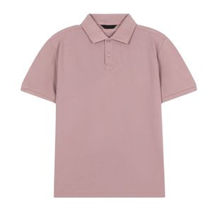 Polo homme grande taille en coton épais de haute qualité, idéal pour le bureau, vente chaude, tenue décontractée d'été avec logo personnalisé - Product Image 1