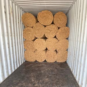 เสื่อใยมะพร้าวงานทำมือแบบเวียดนามเสื่อไฟเบอร์เป็นมิตรกับสิ่งแวดล้อมปรับขนาดซักได้สำหรับตั้งแคมป์และปิกนิกในฤดูใบไม้ผลิ - Product Image 6