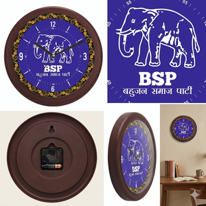 Horloge murale personnalisée VIP pour leader politique - Cadeau professionnel pour Noël et la fête des mères - Product Image 3