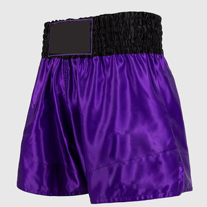 กางเกงมวยไทยแบบหนา ทนทาน สีพื้น ขายดี - Product Image 2