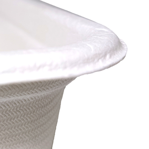 Plateau alimentaire écologique en bagasse à 3 compartiments, assiette de service jetable biodégradable et compostable, compatible congélateur, pour mariages et restaurants - Product Image 5