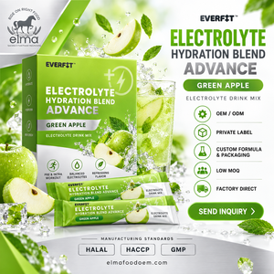 Elma Food - Polvo Electrolítico 1KG Sin Azúcar Añadido, 50 Porciones, Fórmula de Reposición de Minerales para Hidratación, Sin GMO, Para Adultos y Músculos - Product Image 1