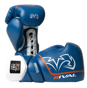 Gants de boxe professionnels en cuir PU Rival, les plus vendus, avec fermeture auto-agrippante, légers, respirants, pour entraînement et sparring adulte, personnalisables - Product Image 2