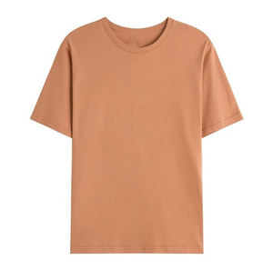เสื้อยืดคอกลมแขนสั้นผู้ชาย ผ้าฝ้าย สีพื้น โลโก้ด้านหน้า ทรงปกติ สวมใส่สบาย ระบายอากาศได้ดี แห้งเร็ว ขายดี - Product Image 1