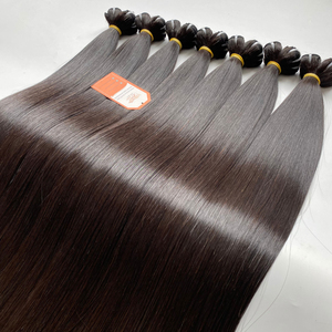 Wholesale High Quality Virgin Unprocessed Vietnamese Remy <b>Hair</b> Extensions Bone Straight <b>Hair</b> for Women - Product Image 6