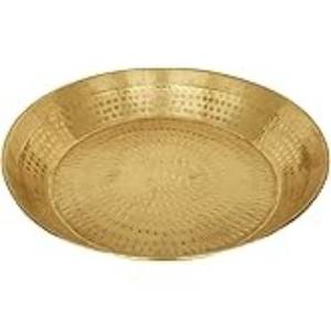 Bandeja de Servir de Metal de Lujo de Estilo Modernista, Diseño Abstracto, Ecológica, Hecha a Mano, Ideal para Postres, Pasteles y Bodas - Product Image 5