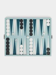 Jeu de société familial de luxe traditionnel en bois écologique, combo Échecs, Tic Tac Toe et Dominos, collection de jeux de stratégie pour la maison - Product Image 1