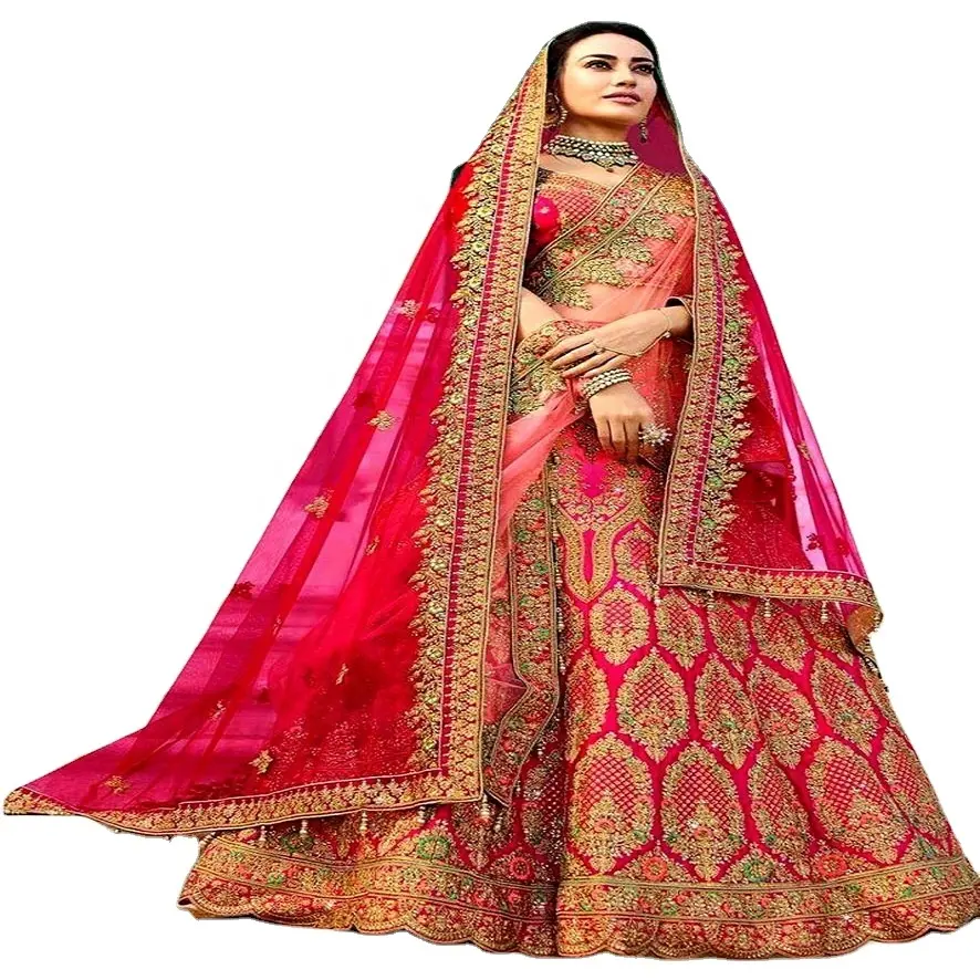 ชุดแต่งงานสไตล์ปากีสถานสำหรับผู้หญิงชุดเดรสยาวแขนสั้นสำหรับเจ้าสาวผลิตตามสั่งแบบ2024จากอินเดีย